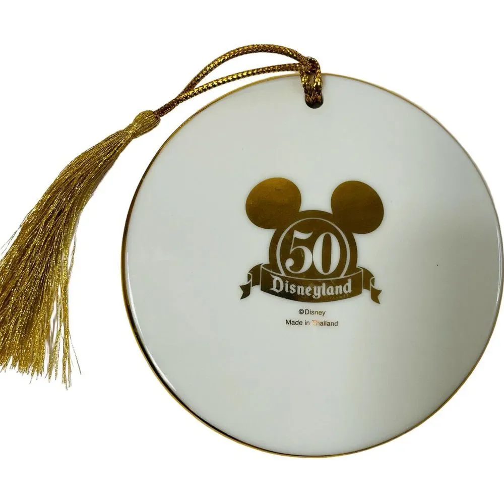 Disney Disneyland‎ 50th Anniversary Celebration Christmas Ornament